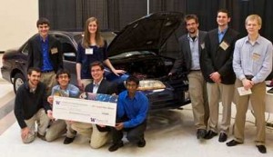 Voltaic Electric Vehicle Drive Train Takes First Place at UW Environmental Innovation Challenge