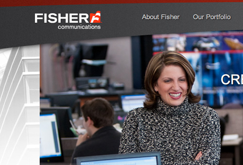 Fisher Communications Website Design