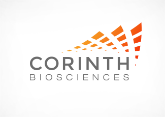 Corinth Biosciences Logo Identity Design