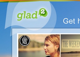 Glad2 Website Application UX Design
